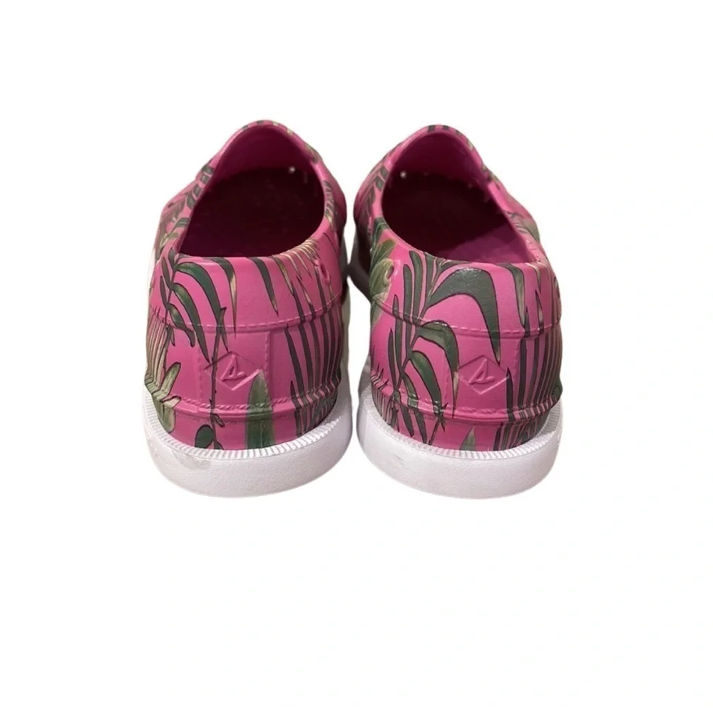 Sperry Men's Authentic Float Boat Shoes Size 8 Palm Pink NWOT
